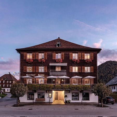 Hotel Gasthof Krone Hittisau Bagian luar foto